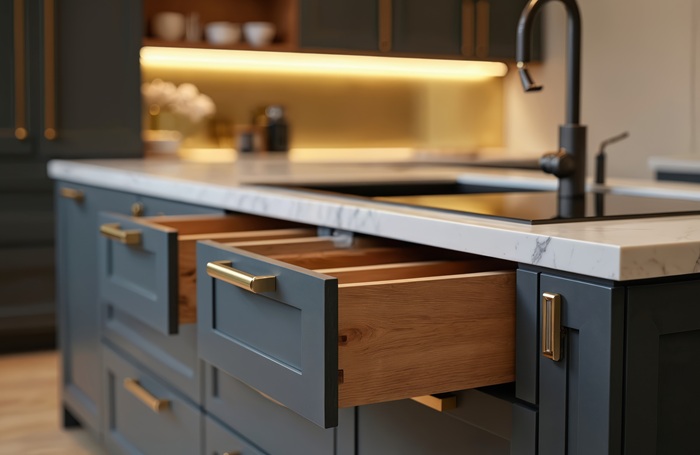 How Custom Cabinetry and Countertops Transform Kitchen Functionality